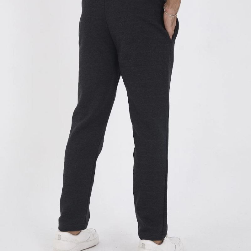Erkek Üç İplik Basic Eşofman Pantolon - Antrasit Erkek Üç İplik Basic Eşofman Pantolon - Antrasit