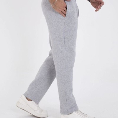 Erkek Üç İplik Basic Eşofman Pantolon - Gri Erkek Üç İplik Basic Eşofman Pantolon - Gri