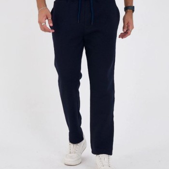 Erkek Üç İplik Basic Eşofman Pantolon - Lacivert