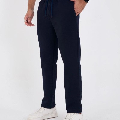 Erkek Üç İplik Basic Eşofman Pantolon - Lacivert