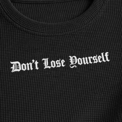 Erkek Wafıl Kumaş Tişört Regular Kalıp Bisiklet Yaka Baskılı T-Shirt - Siyah Erkek Wafıl Kumaş Tişört Regular Kalıp Bisiklet Yaka Baskılı T-Shirt - Siyah