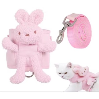 Evcil Hayvan Peluş Ayıcıklı Göğüs Gezdirme Tasması Set Evcil Hayvan Peluş Ayıcıklı Göğüs Gezdirme Tasması Set