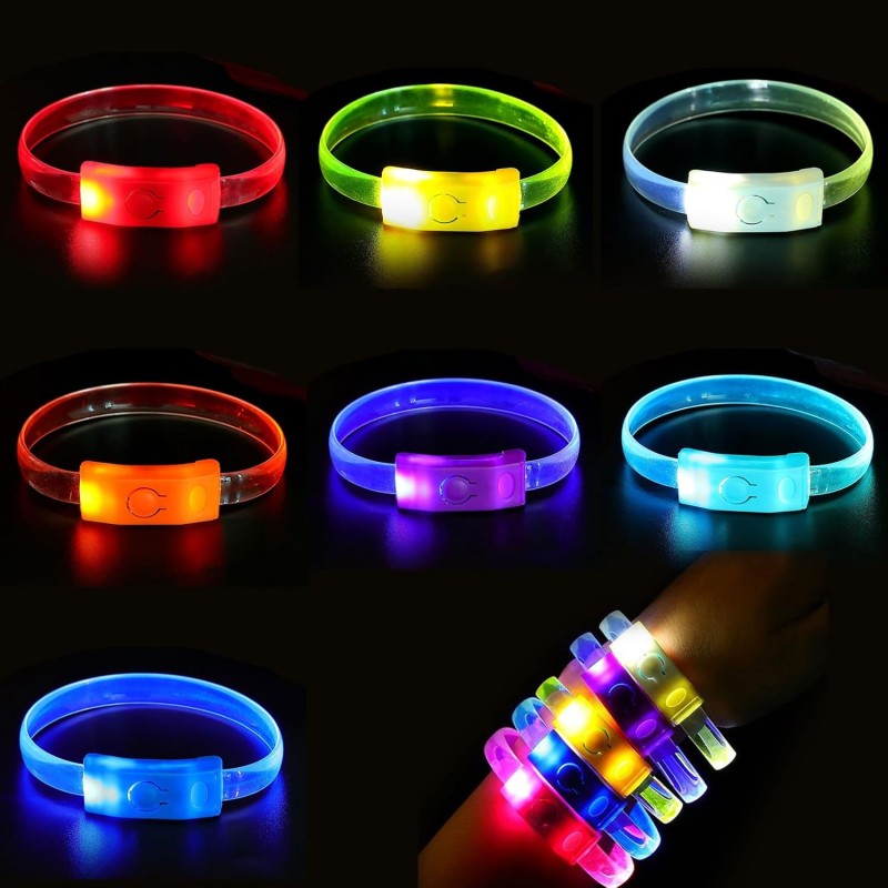 Festival & Parti LED Bileklik 3 Farklı Mod Işıklı 1 Adet Festival & Parti LED Bileklik 3 Farklı Mod Işıklı 1 Adet