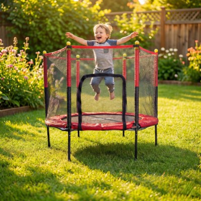 Fileli 140 cm Büyük Boy Trambolin Fileli 140 cm Büyük Boy Trambolin