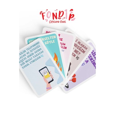 Fondip Çiftlere Özel Kart Oyunu Fondip Çiftlere Özel Kart Oyunu