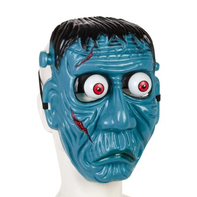 Frankenstein Temalı Sallanan Oynar Gözlü Maske Frankenstein Temalı Sallanan Oynar Gözlü Maske