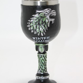 Game Of Thrones House Stark 3D Kabartmalı Çelik Kadeh Bardak Game Of Thrones House Stark 3D Kabartmalı Çelik Kadeh Bardak
