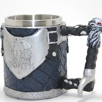 Game Of Thrones King In The North 3D Kabartmalı Çelik Kupa Bardak Game Of Thrones King In The North 3D Kabartmalı Çelik Kupa Bardak