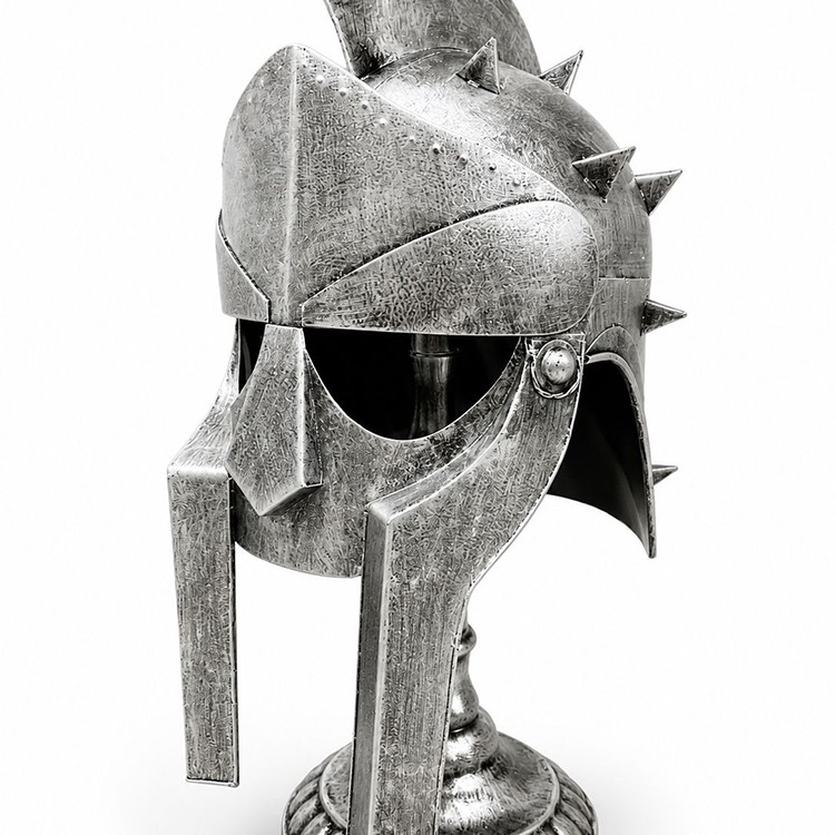 Gladyatör Miğferi Biblosu - Metal - 53x16 cm Dekoratif Obje