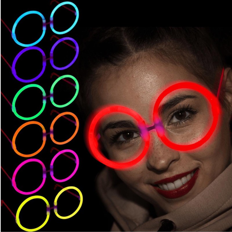 Glow Stick Yuvarlak Gözlük 12 Adet Glow Stick Yuvarlak Gözlük 12 Adet