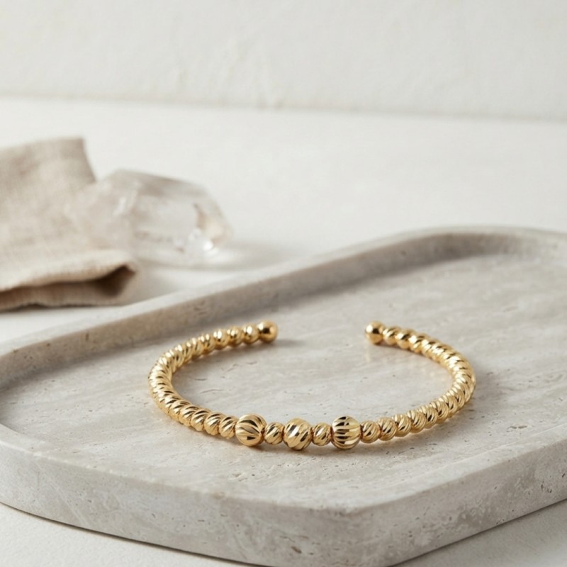 Gold Renk Dorika Model Kadın Bileklik
