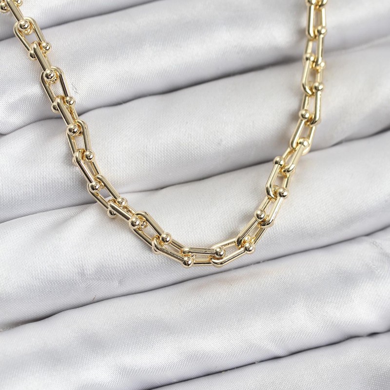 Gold Renk Pirinç Tifani Model Kadın Kolye Gold Renk Pirinç Tifani Model Kadın Kolye