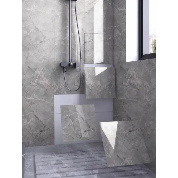 Gri Mermer Desen Duvar Sticker (30x30) Gri Mermer Desen Duvar Sticker (30x30)