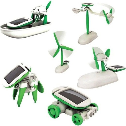 Güneş Enerjili Robot Oluşturma Seti Solar Kit (6 in 1) Güneş Enerjili Robot Oluşturma Seti Solar Kit (6 in 1)