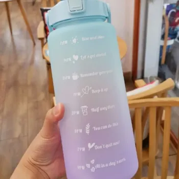 Günlük Motivasyon Su Matarası 2 Litre Günlük Motivasyon Su Matarası 2 Litre