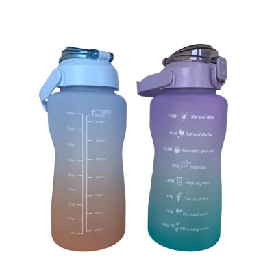 Günlük Motivasyon Su Matarası 2 Litre Günlük Motivasyon Su Matarası 2 Litre