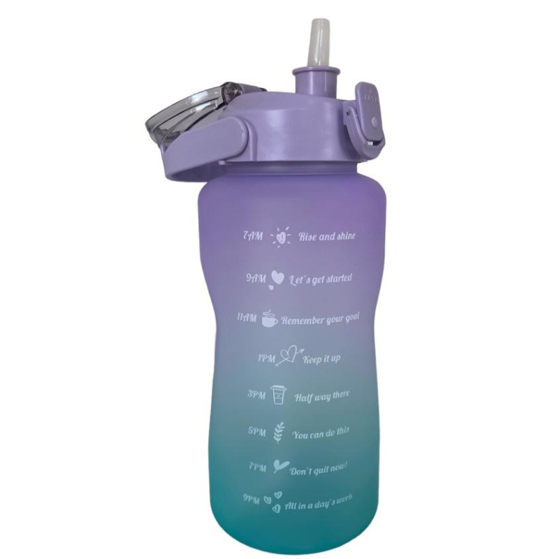 Günlük Motivasyon Su Matarası 2 Litre Günlük Motivasyon Su Matarası 2 Litre