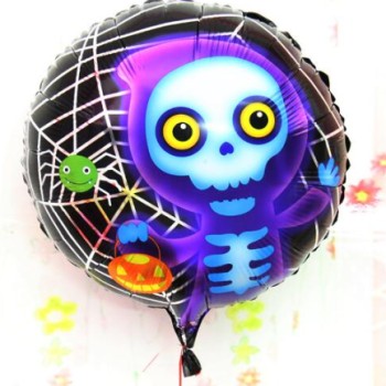 Halloween İskelet Hayalet Folyo Balon 18 inç Halloween İskelet Hayalet Folyo Balon 18 inç