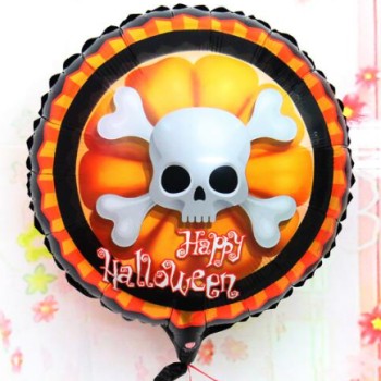Halloween Kuru Kafa Folyo Balon 18 inç Halloween Kuru Kafa Folyo Balon 18 inç