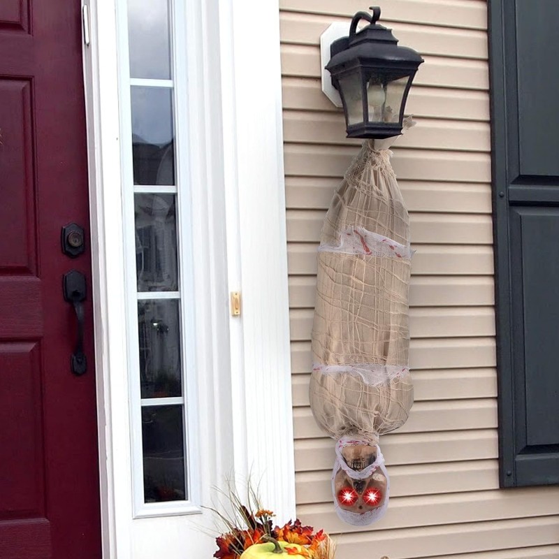 Halloween Sensörlü Işıklı Hareketli Mumya Halloween Sensörlü Işıklı Hareketli Mumya