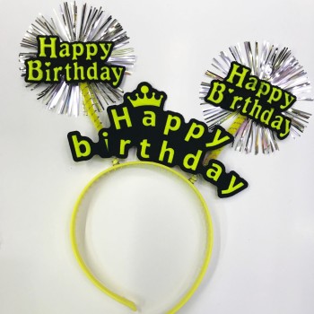 Happy Birthday Neon Renk Doğum Günü Tacı 12 Adet Happy Birthday Neon Renk Doğum Günü Tacı 12 Adet