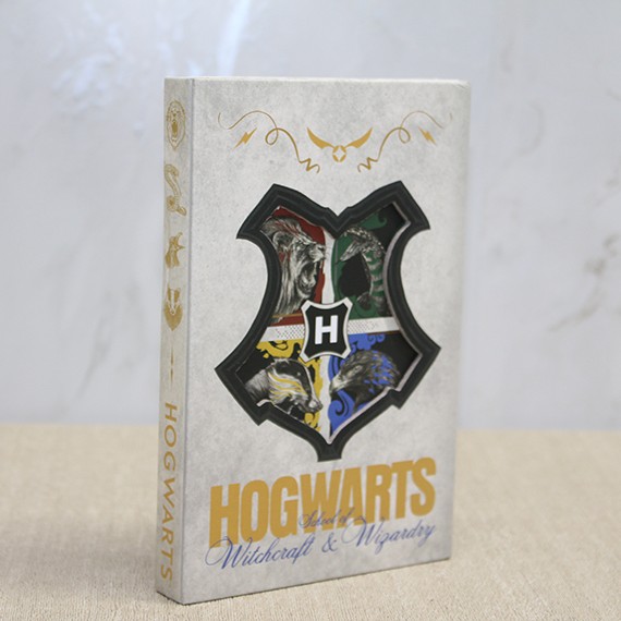 Harry Potter Hogwarts Amblemli Deri Defter Harry Potter Hogwarts Amblemli Deri Defter