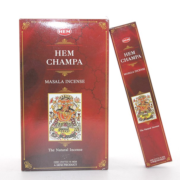 Hem Champa Masala Aromalı Çubuk Tütsü Hem Champa Masala Aromalı Çubuk Tütsü