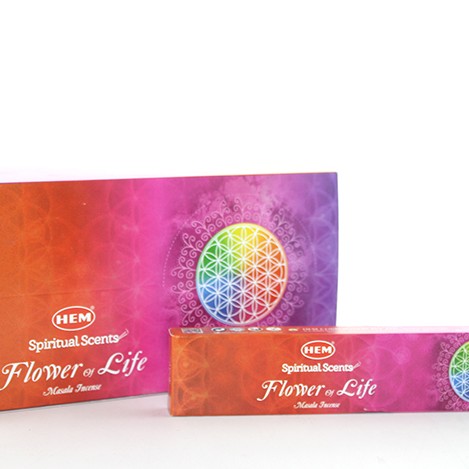 Hem Flower Of Life Masala Aromalı Çubuk Tütsü Hem Flower Of Life Masala Aromalı Çubuk Tütsü