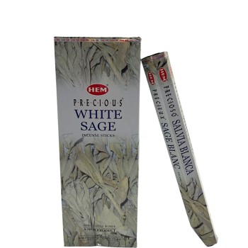 Hem Precious White Sage Aromalı Çubuk Tütsü Hem Precious White Sage Aromalı Çubuk Tütsü