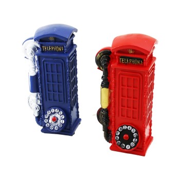 İngiliz Telefon Kulübesi Tasarımlı Biblo Kumbara - Vintage Model - Dekoratif Obje İngiliz Telefon Kulübesi Tasarımlı Biblo Kumbara - Vintage Model - Dekoratif Obje