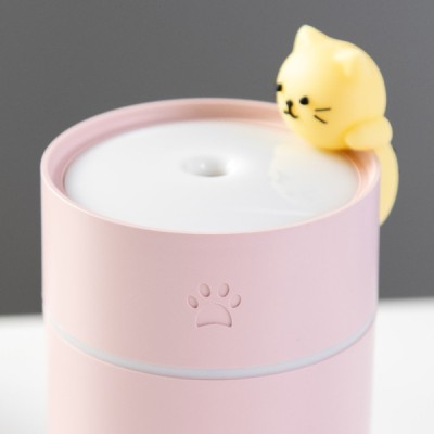 Isınan Kedi Mini USB Sessiz Hava Nemlendiricisi Isınan Kedi Mini USB Sessiz Hava Nemlendiricisi