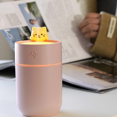 Isınan Kedi Mini USB Sessiz Hava Nemlendiricisi Isınan Kedi Mini USB Sessiz Hava Nemlendiricisi