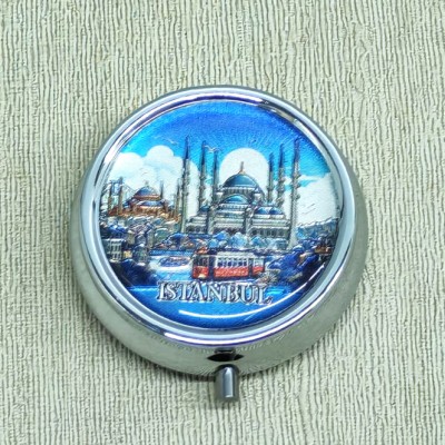 İstanbul Temalı İlaç Kutusu - Model 5 İstanbul Temalı İlaç Kutusu - Model 5