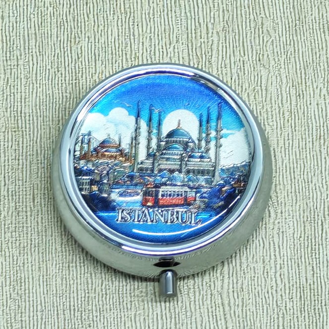 İstanbul Temalı İlaç Kutusu - Model 5 İstanbul Temalı İlaç Kutusu - Model 5