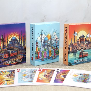 İstanbul Temalı İskambil Oyun Kartı İstanbul Temalı İskambil Oyun Kartı