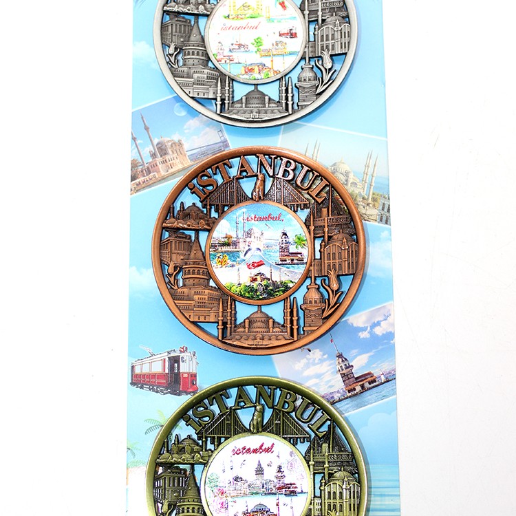 İstanbul Temalı Metal Magnet 3'lü Set Model 2 İstanbul Temalı Metal Magnet 3'lü Set Model 2