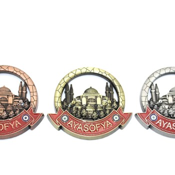 İstanbul Temalı Metal Magnet Model 4 İstanbul Temalı Metal Magnet Model 4