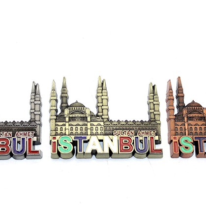 İstanbul Temalı Metal Magnet Model 5 İstanbul Temalı Metal Magnet Model 5