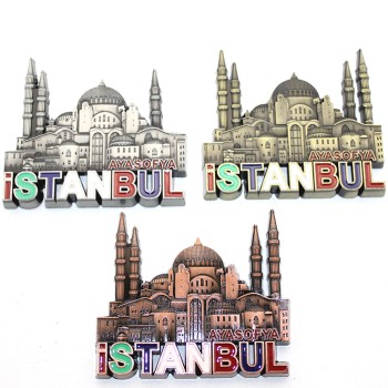 İstanbul Temalı Metal Magnet Model 6 İstanbul Temalı Metal Magnet Model 6