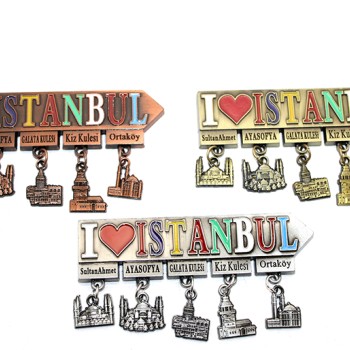İstanbul Temalı Metal Magnet Model 7 İstanbul Temalı Metal Magnet Model 7