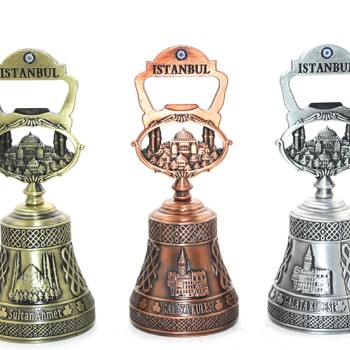 İstanbul Temalı Metal Zil 