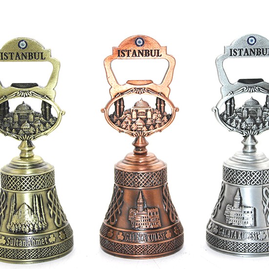 İstanbul Temalı Metal Zil İstanbul Temalı Metal Zil