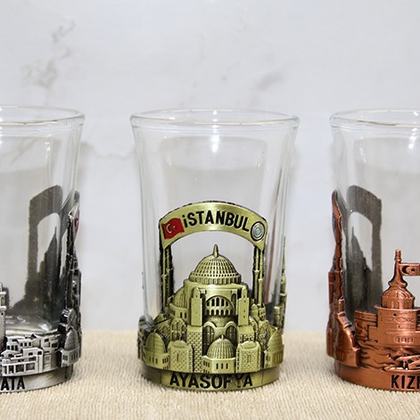 İstanbul Temalı Shot Bardak İstanbul Temalı Shot Bardak