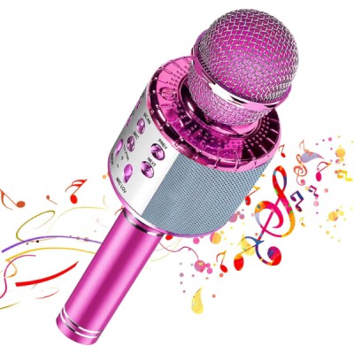 Kablosuz Hoparlörlü Bluetooth Karaoke Mikrofonu Kablosuz Hoparlörlü Bluetooth Karaoke Mikrofonu