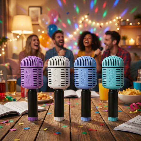 Kablosuz Hoparlörlü Karaoke Mikrofonu Kablosuz Hoparlörlü Karaoke Mikrofonu