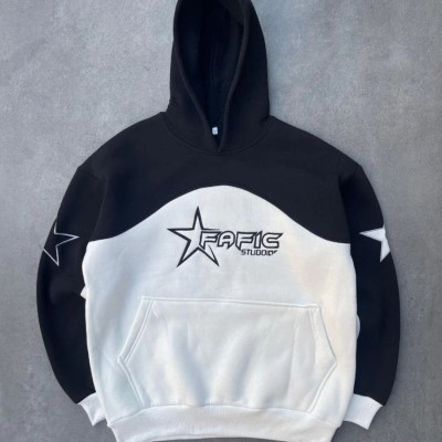 Kadın 3 İplik Pamuklu Parçalı Nakış İşlemelı Kapüşonlu SweatShirt Hoodie - Siyah Kadın 3 İplik Pamuklu Parçalı Nakış İşlemelı Kapüşonlu SweatShirt Hoodie - Siyah