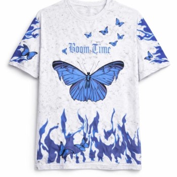 Kadın Asit Yıkamalı Oversize Tişört Bisiklet Yaka Kısa Kol T-shirt - Beyaz Kadın Asit Yıkamalı Oversize Tişört Bisiklet Yaka Kısa Kol T-shirt - Beyaz