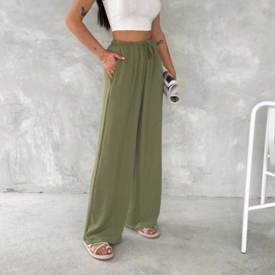 Kadın Ayrobin Oversize Kadın Pantolon - Mint Yeşili Kadın Ayrobin Oversize Kadın Pantolon - Mint Yeşili