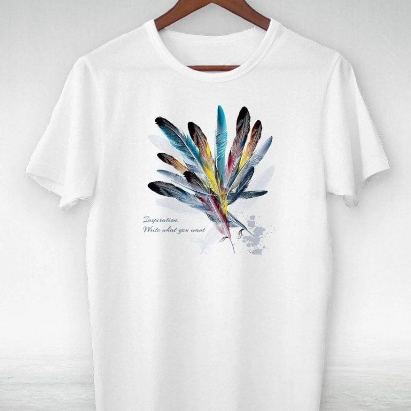 Kadın Baskılı T-Shirt Kısa Kol Bisiklet Yaka Oversize Rahat Kalıp Tişört - Beyaz Kadın Baskılı T-Shirt Kısa Kol Bisiklet Yaka Oversize Rahat Kalıp Tişört - Beyaz