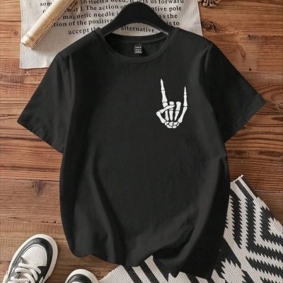 Kadın Baskılı T-Shirt Kısa Kol Bisiklet Yaka Oversize Rahat Kalıp Tişört - Siyah Kadın Baskılı T-Shirt Kısa Kol Bisiklet Yaka Oversize Rahat Kalıp Tişört - Siyah